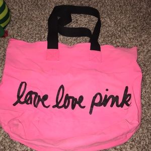VS Pink tote bag